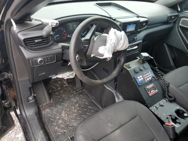 1FM5K8AB3MGB05218 - 2021 FORD EXPLORER POLICE INTERCEPTOR 黑色 照片 8