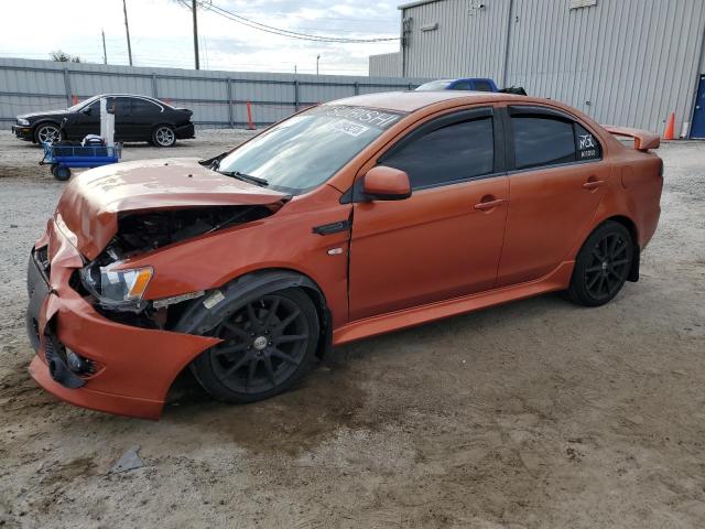 JA32U8FW8BU002516 - 2011 MITSUBISHI LANCER GTS ORANGE photo 1