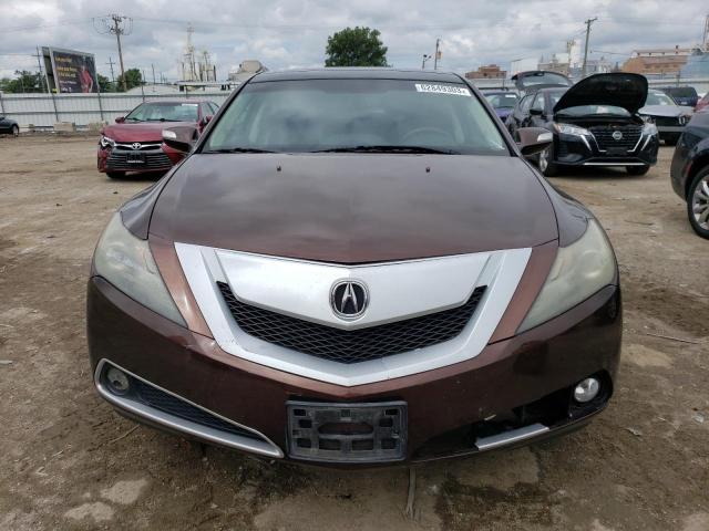 2HNYB1H49AH500871 - 2010 ACURA ZDX TECHNOLOGY BROWN photo 5