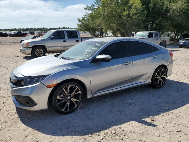 2HGFC2F81LH580161 - 2020 HONDA CIVIC SPORT 银色 照片 1