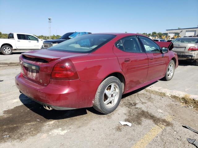 2G2WP522241226024 - 2004 PONTIAC GRAND PRIX GT BURGUNDY photo 4