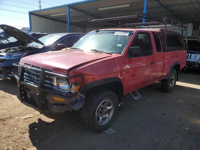 1N6SD16Y0MC370611 - 1991 NISSAN TRUCK KING CAB RED photo 1