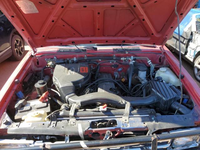 1N6SD16Y0MC370611 - 1991 NISSAN TRUCK KING CAB RED photo 11