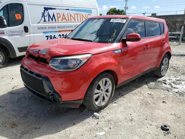 KNDJP3A54F7783237 - 2015 KIA SOUL + RED photo 1