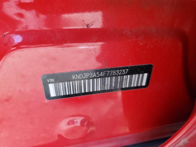 KNDJP3A54F7783237 - 2015 KIA SOUL + RED photo 12