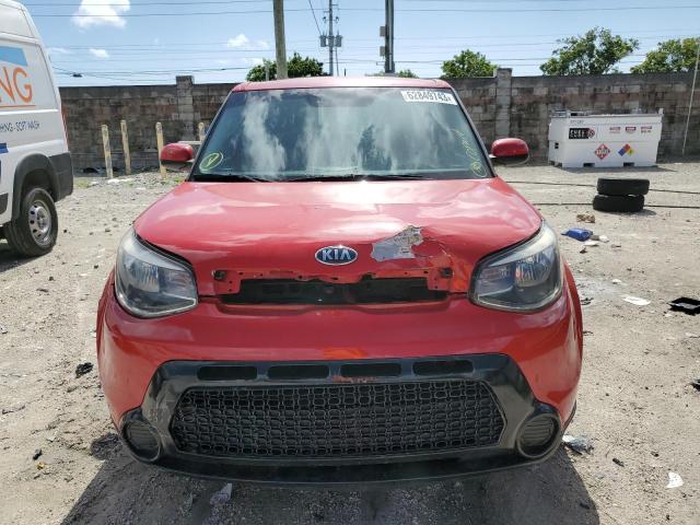KNDJP3A54F7783237 - 2015 KIA SOUL + RED photo 5