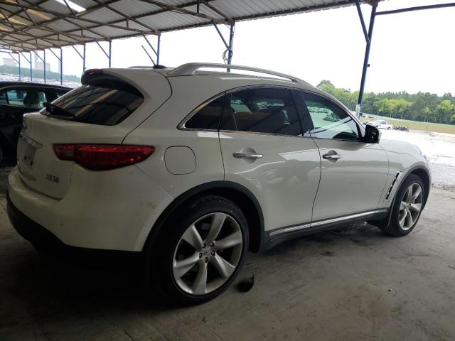 JNRBS18W89M200146 - 2009 INFINITI FX50 WHITE photo 3