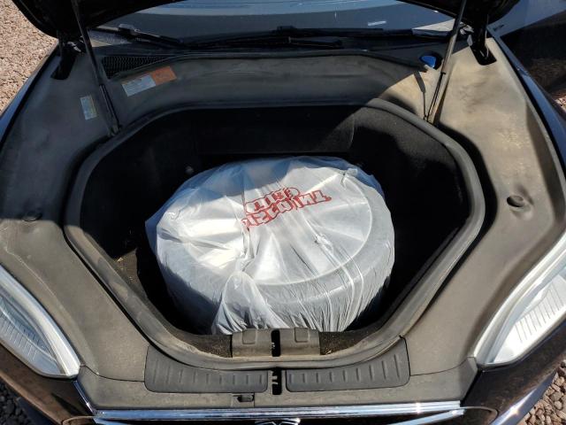 5YJSA1H17EFP33499 - 2014 TESLA MODEL S ლურჯი ფოტო 11