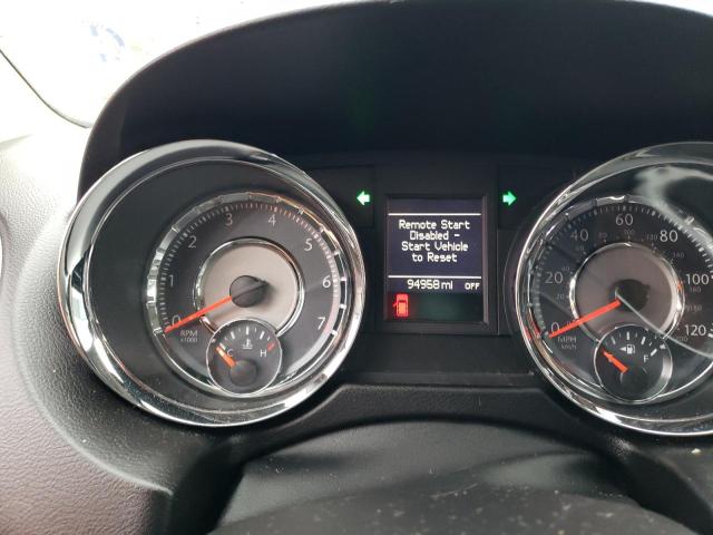 2C4RC1CG0CR169507 - 2012 CHRYSLER TOWN & COU TOURING L GRAY photo 9