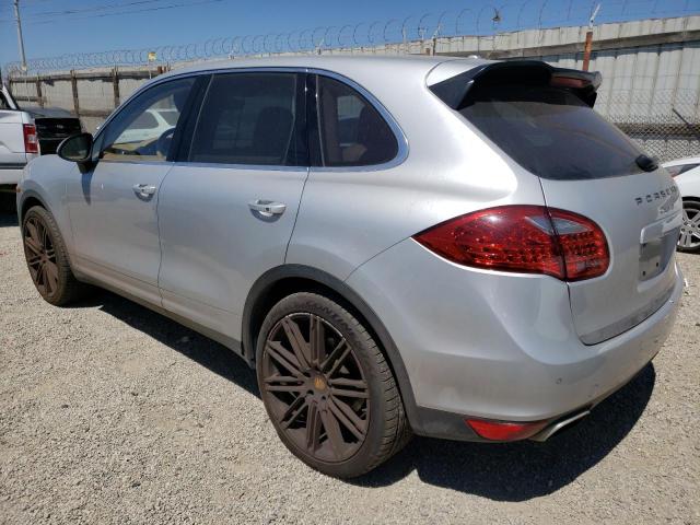 WP1AA2A27CLA03704 - 2012 PORSCHE CAYENNE SILVER photo 2