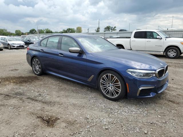 WBAJB9C54JB036674 - 2018 BMW M550XI BLUE photo 4