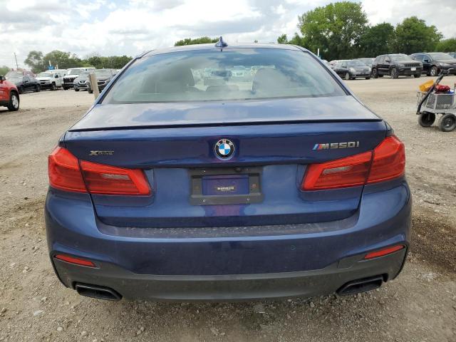 WBAJB9C54JB036674 - 2018 BMW M550XI BLUE photo 6