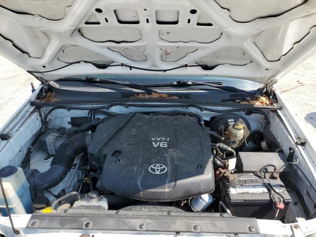 3TMJU4GN4AM097817 - 2010 TOYOTA TACOMA DOUBLE CAB PRERUNNER WHITE photo 11