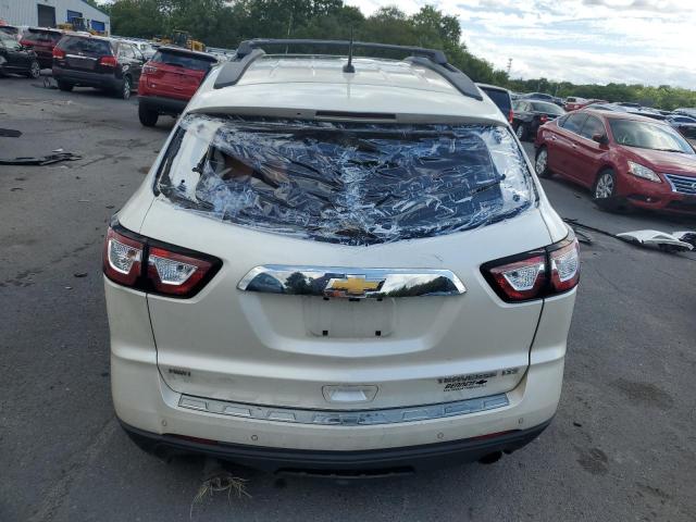 1GNKVJKD3EJ172421 - 2014 CHEVROLET TRAVERSE LTZ WHITE photo 6