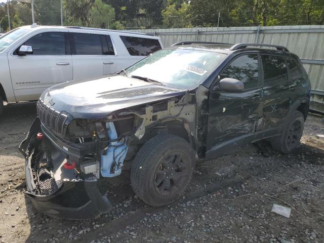 1C4PJMBX0MD119758 - 2021 JEEP CHEROKEE TRAILHAWK შავი ფოტო 1