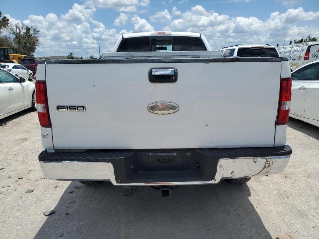 1FTRF14W26NB27404 - 2006 FORD F150 WHITE photo 6