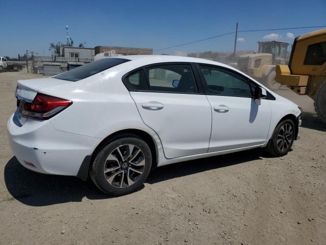 19XFB2F84DE252277 - 2013 HONDA CIVIC EX WHITE photo 3