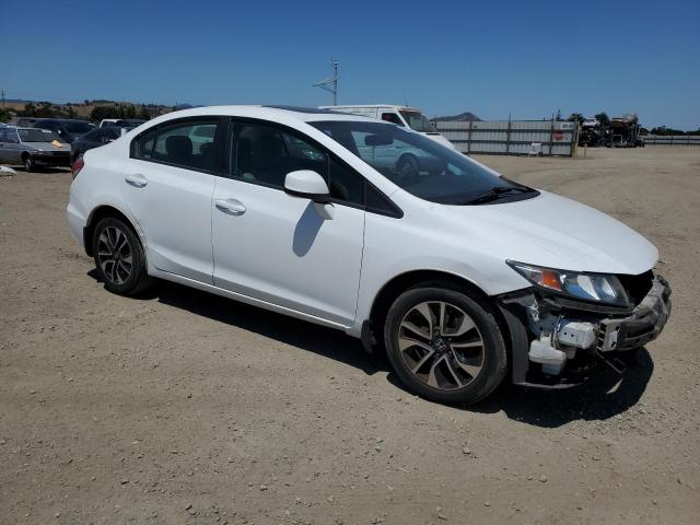 19XFB2F84DE252277 - 2013 HONDA CIVIC EX WHITE photo 4