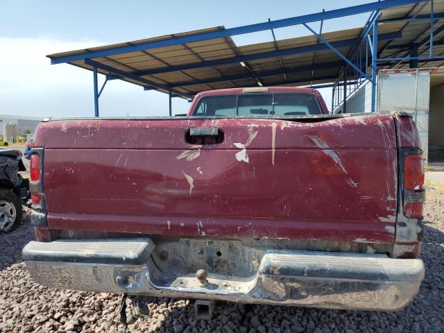 1B7HC16Y2RS729762 - 1994 DODGE RAM 1500 BURGUNDY photo 6