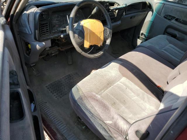 1B7HC16Y2RS729762 - 1994 DODGE RAM 1500 BURGUNDY photo 8