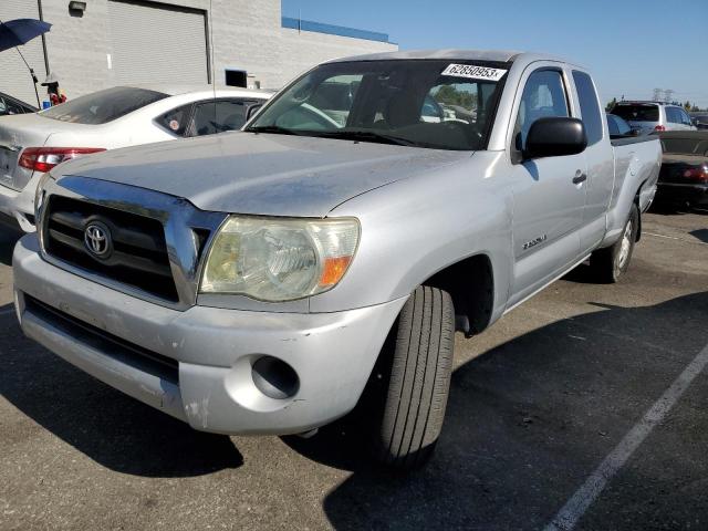 5TETX22N67Z369288 - 2007 TOYOTA TACOMA ACCESS CAB ვერცხლისფერი ფოტო 1