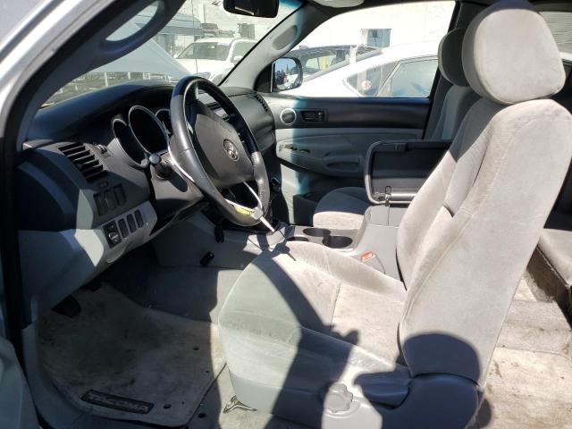 5TETX22N67Z369288 - 2007 TOYOTA TACOMA ACCESS CAB ვერცხლისფერი ფოტო 7