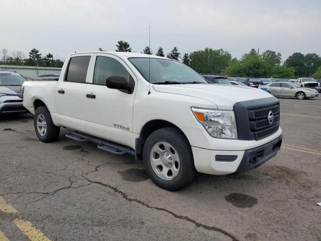 1N6AA1EC0LN505373 - 2020 NISSAN TITAN S WHITE photo 4