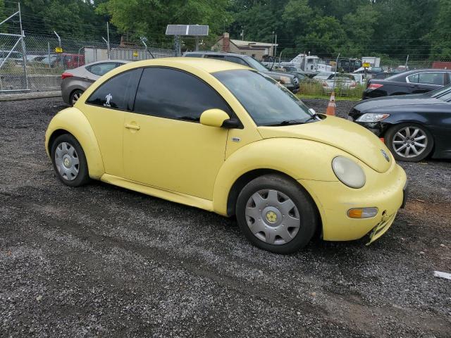 3VWBK21C32M404494 - 2002 VOLKSWAGEN NEW BEETLE GL 黄色 照片 4