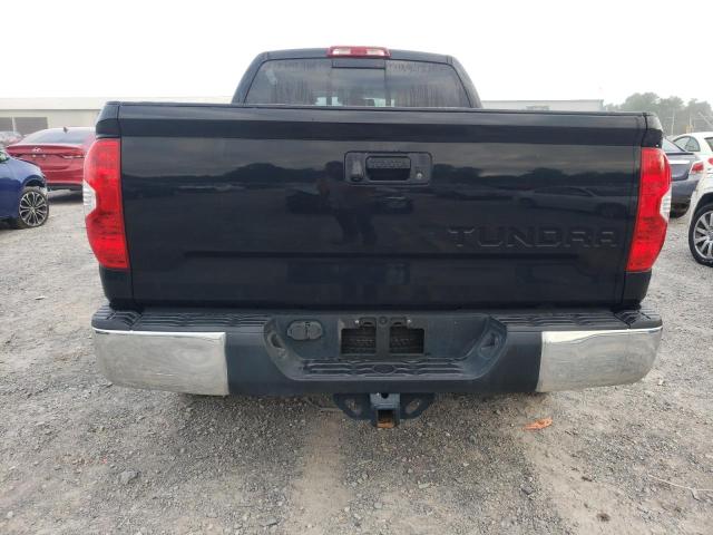 5TFRM5F15HX119576 - 2017 TOYOTA TUNDRA DOUBLE CAB SR/SR5 BLACK photo 6