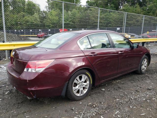 1HGCP26468A051377 - 2008 HONDA ACCORD LXP MAROON photo 3