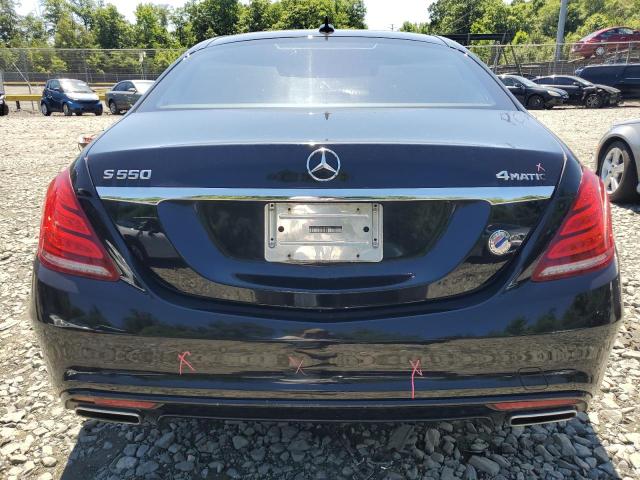 WDDUG8FB3EA048460 - 2014 MERCEDES-BENZ S 550 4MATIC BLACK photo 6