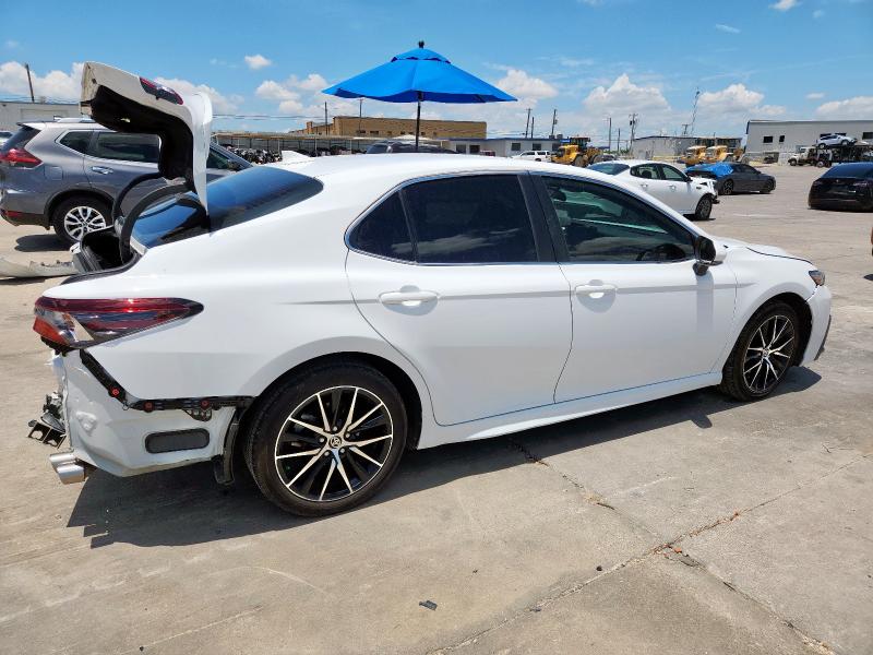 4T1G11AK6RU912506 - 2024 TOYOTA CAMRY SE NIGHT SHADE WHITE photo 3