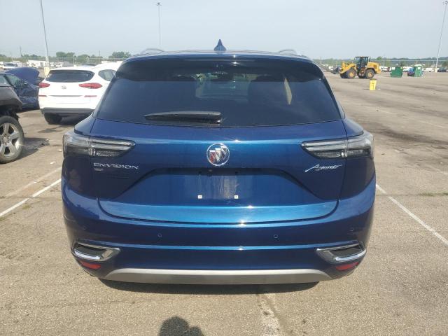 LRBFZSR48PD022136 - 2023 BUICK ENVISION AVENIR BLUE photo 6
