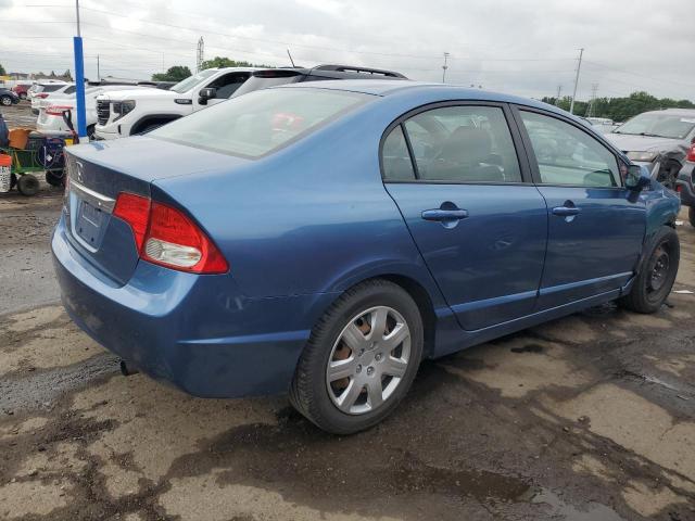 2HGFA1F53BH528521 - 2011 HONDA CIVIC LX ლურჯი ფოტო 3