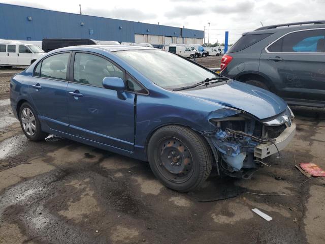 2HGFA1F53BH528521 - 2011 HONDA CIVIC LX ლურჯი ფოტო 4