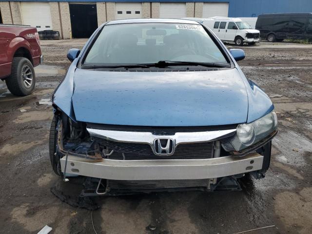 2HGFA1F53BH528521 - 2011 HONDA CIVIC LX ლურჯი ფოტო 5