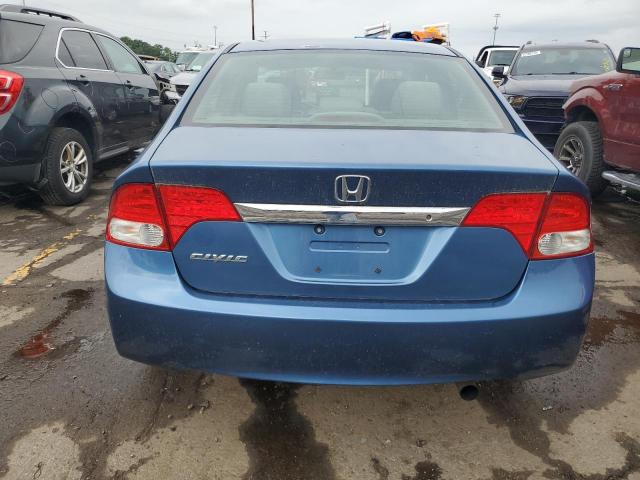 2HGFA1F53BH528521 - 2011 HONDA CIVIC LX ლურჯი ფოტო 6