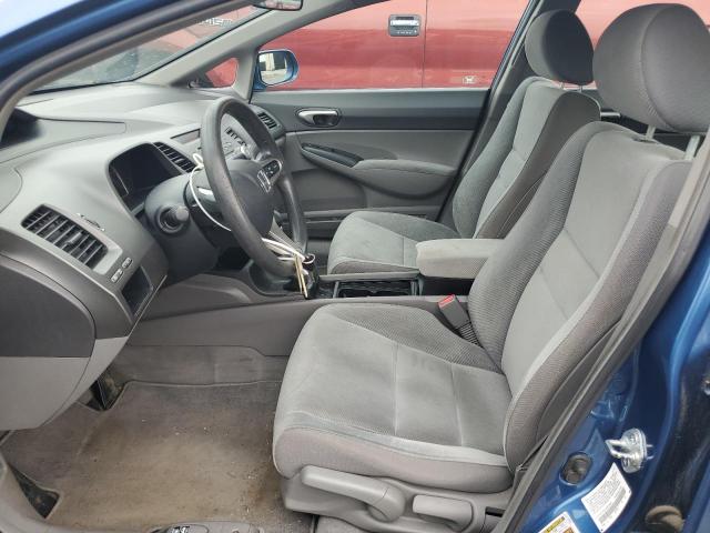 2HGFA1F53BH528521 - 2011 HONDA CIVIC LX ლურჯი ფოტო 7