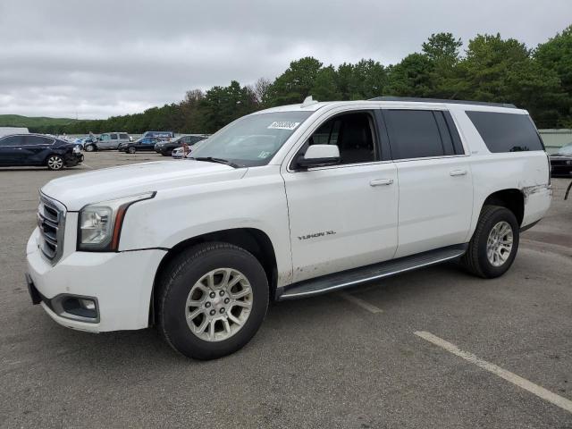 1GKS2GKC3JR288990 - 2018 GMC YUKON XL K1500 SLT WHITE photo 1