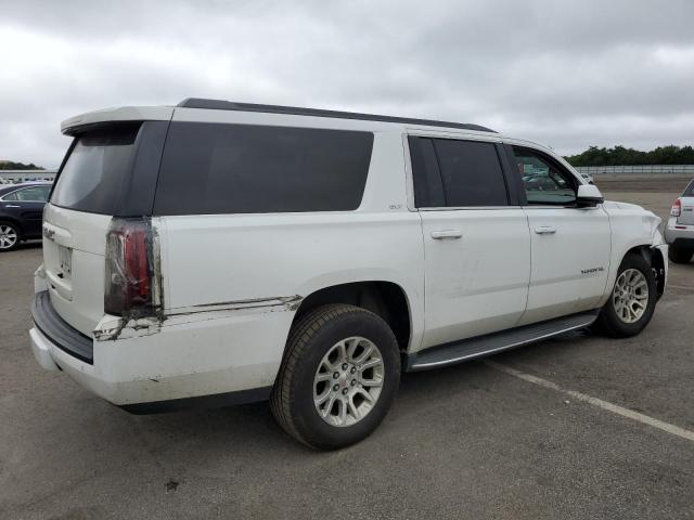 1GKS2GKC3JR288990 - 2018 GMC YUKON XL K1500 SLT WHITE photo 3