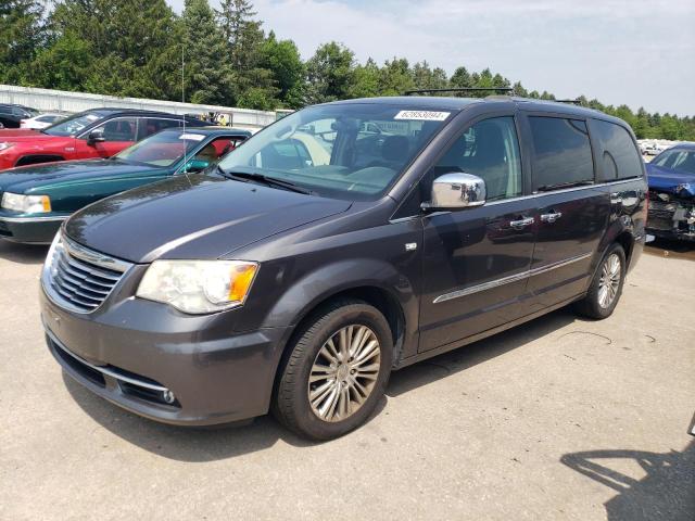 2C4RC1CG9ER251836 - 2014 CHRYSLER TOWN & COU TOURING L GRAY photo 1