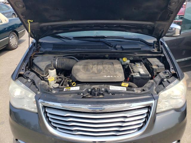 2C4RC1CG9ER251836 - 2014 CHRYSLER TOWN & COU TOURING L GRAY photo 12