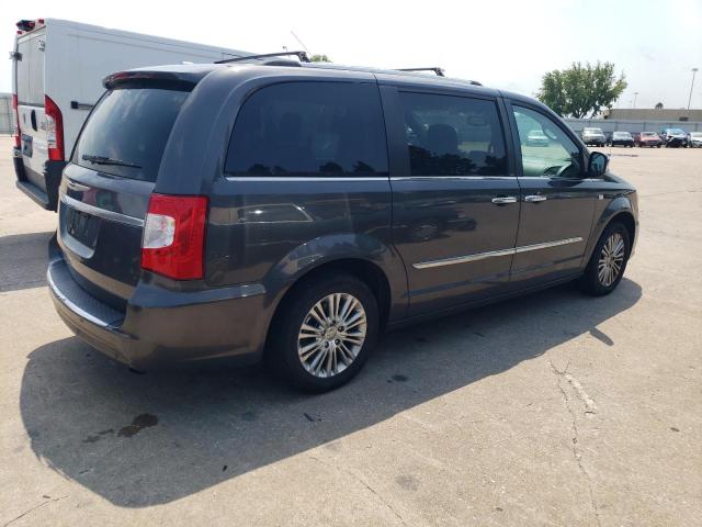 2C4RC1CG9ER251836 - 2014 CHRYSLER TOWN & COU TOURING L GRAY photo 3