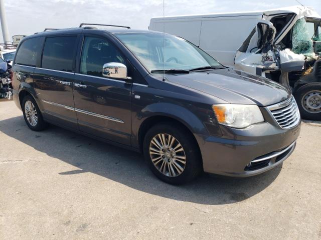 2C4RC1CG9ER251836 - 2014 CHRYSLER TOWN & COU TOURING L GRAY photo 4