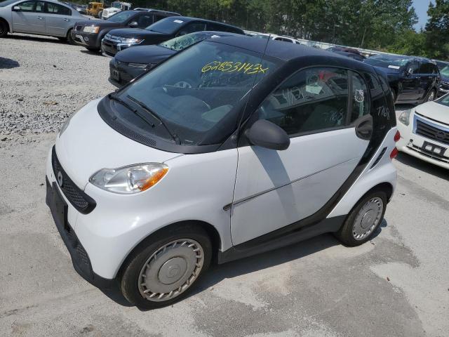 WMEEJ3BA1EK775334 - 2014 SMART FORTWO PURE WHITE photo 1