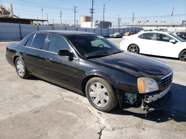 1G6KF57962U304604 - 2002 CADILLAC DEVILLE DTS BLACK photo 4