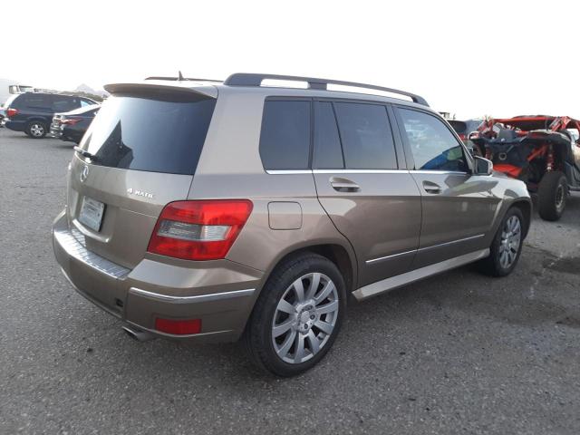 WDCGG8HB7AF320343 - 2010 MERCEDES-BENZ GLK 350 4M GOLD photo 4