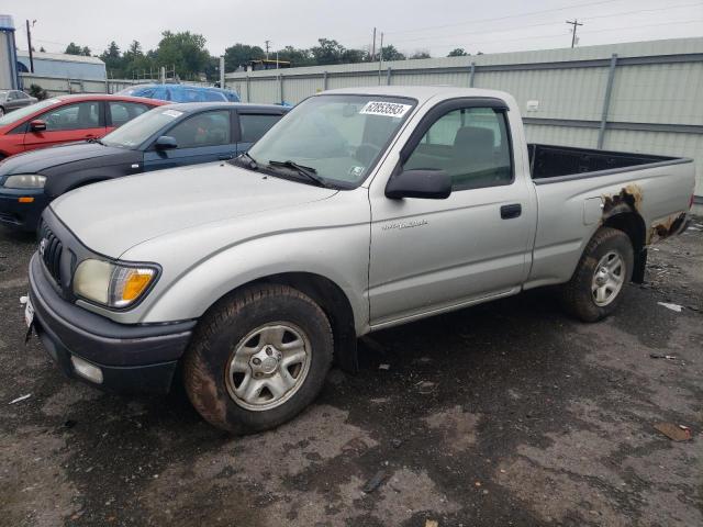 5TENL42N94Z407415 - 2004 TOYOTA TACOMA SILVER photo 1