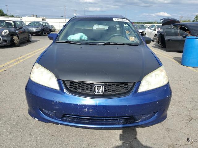 1HGEM21115L040995 - 2005 HONDA CIVIC DX VP ლურჯი ფოტო 5