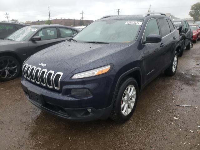 1C4PJMCS8GW286655 - 2016 JEEP CHEROKEE LATITUDE BLUE photo 2